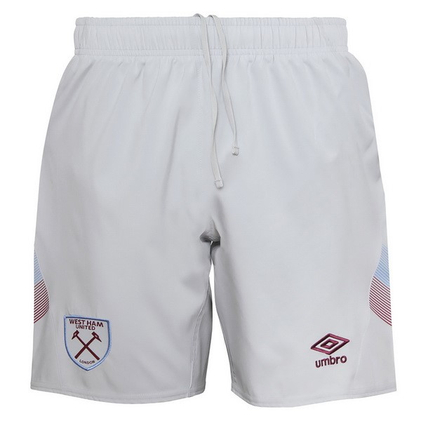 Pantalones West Ham United Replica Tercera Ropa 2018/19 Blanco